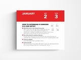 The Worst Case Scenario 2027 Daily Survival Calendar