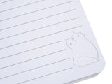 Love Cats Blanco Spiral Notebook