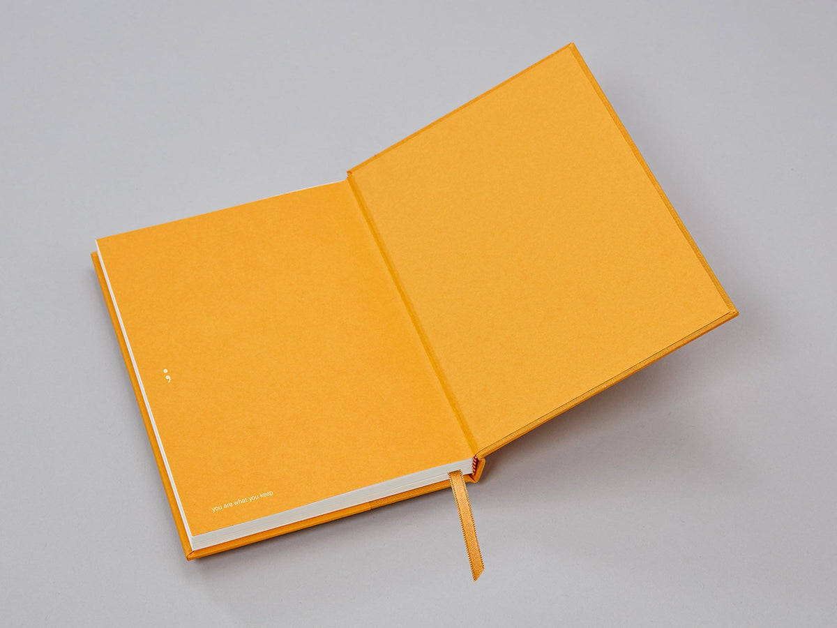 A Natural Affair Color Block Notebook - Golden Hour