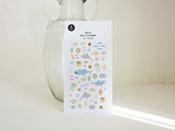 Aqua Aqua Sticker Sheet 1182