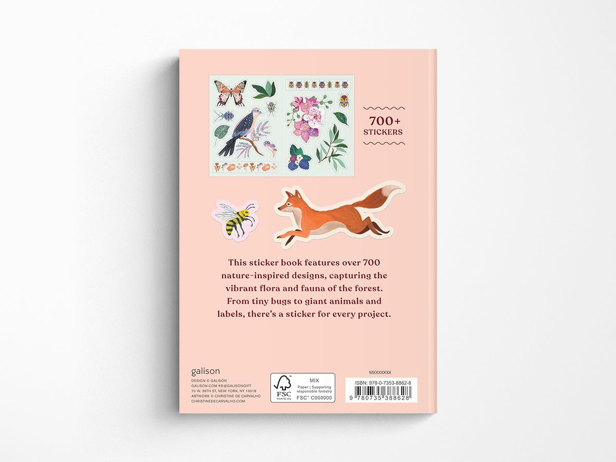 Art of the Forest Sticker Book