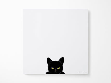 Black Cat Notepad