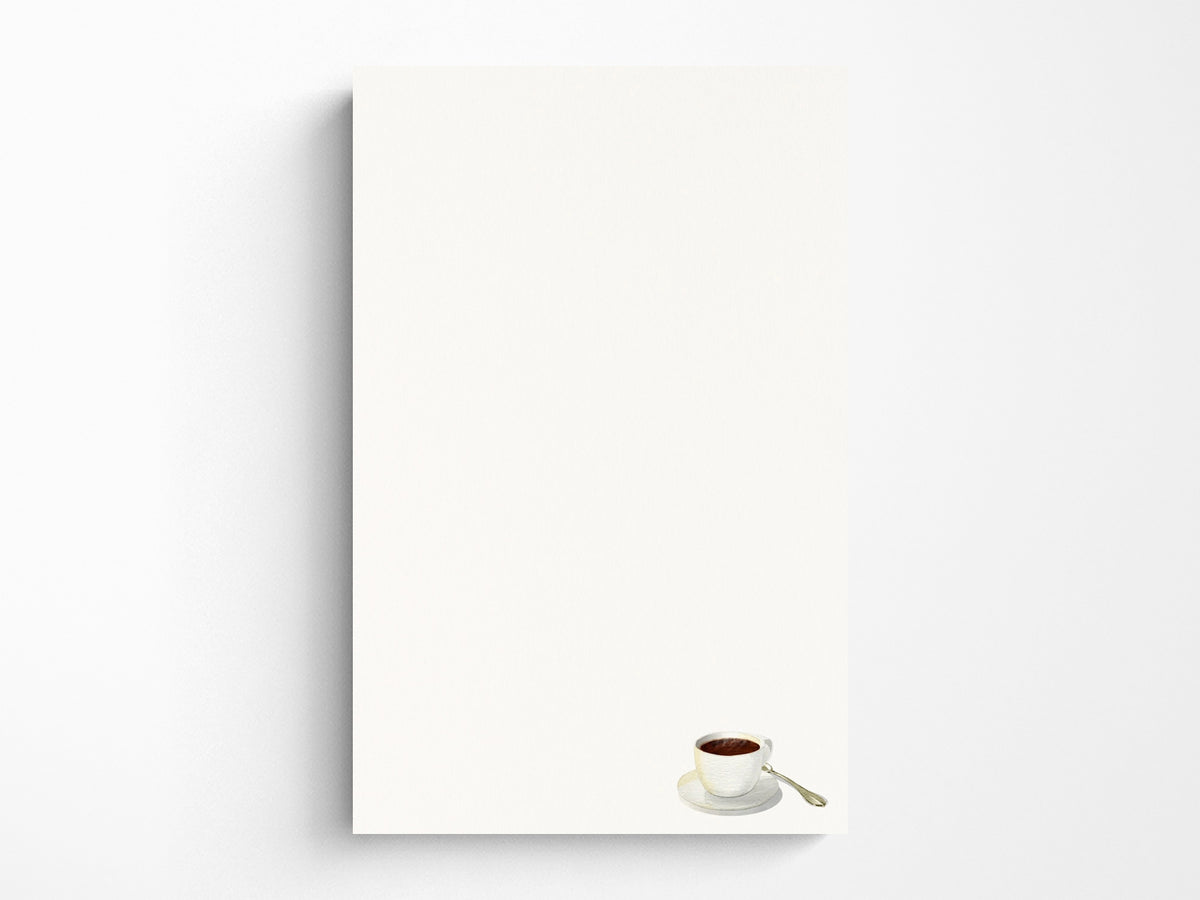 Black Coffee - Letter Writing Paper - Coffee Cup