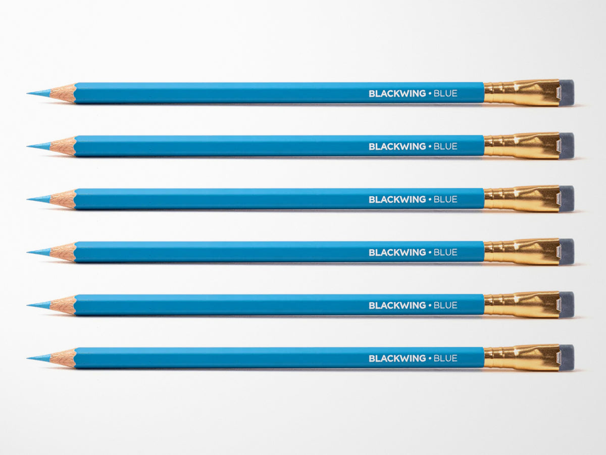 Blackwing Pencils Blue Set of 6