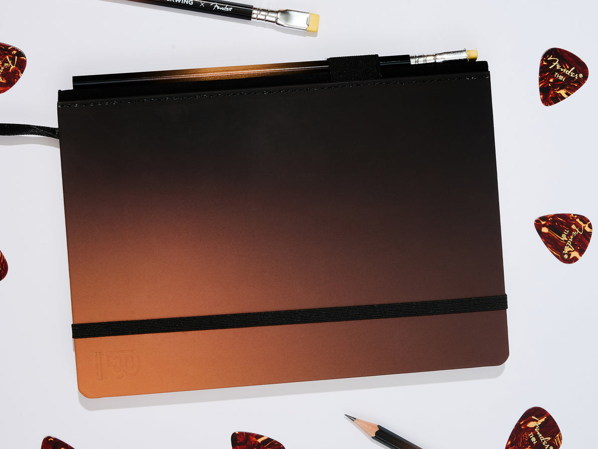 Blackwing x Fender - Sunburst Stratocaster Notebook