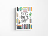 Books Make Me Happy Magnet