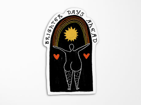 Brighter Days Vinyl Sticker