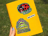 Buggin' By Apply Vinyl Sticker