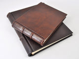 Carino 9 x 9 Handmade Italian Distressed Leather Photo Album