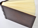 Carino 9 x 9 Handmade Italian Distressed Leather Photo Album
