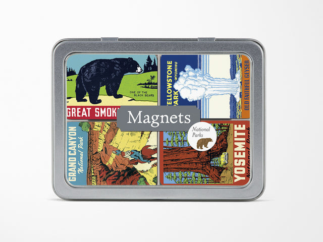 Cavallini Vintage Magnet Set - National Parks