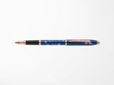 Cross Century Fountain Pen - Cherry Blossom Translucent Blue Lacquer