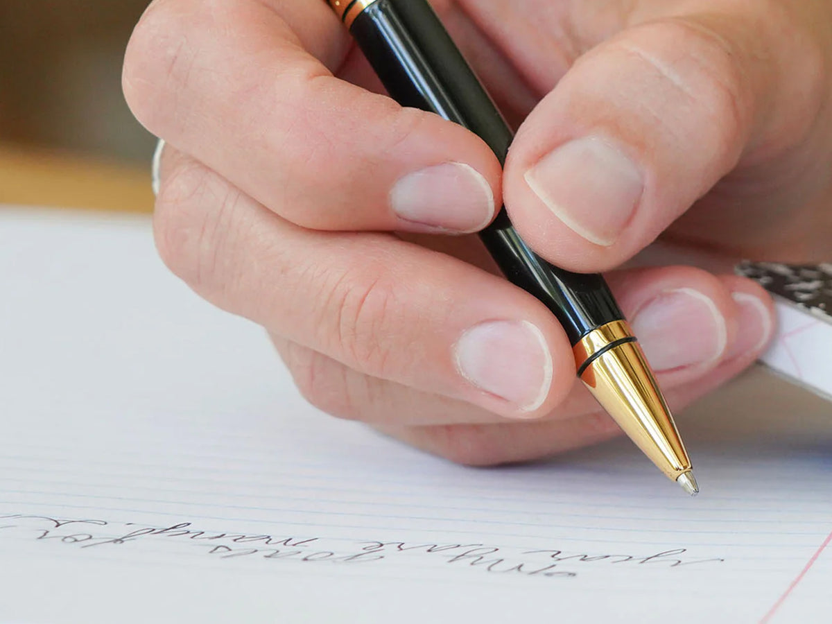 Cross Coventry Pen - Black Lacquer with Gold