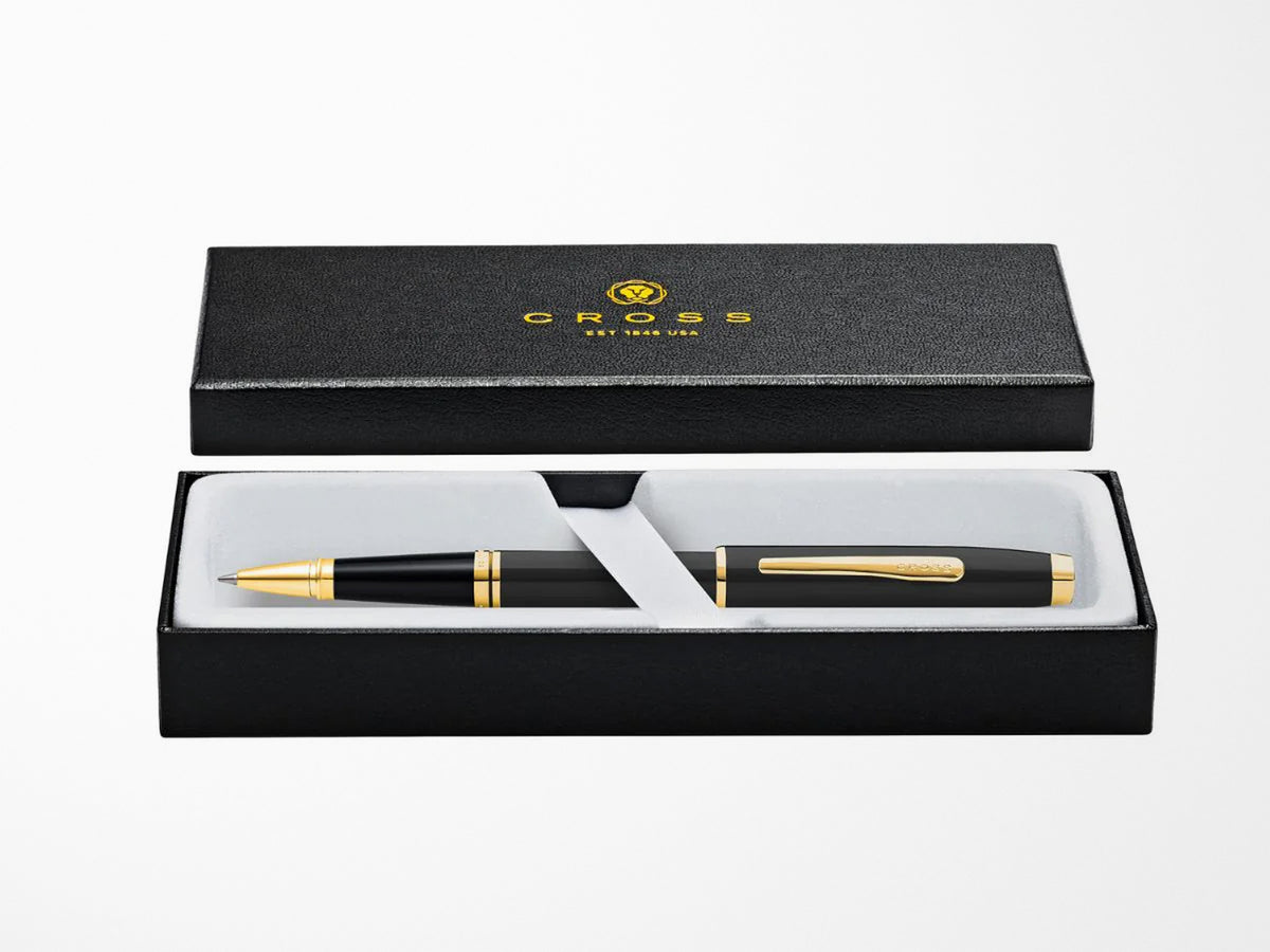 Cross Coventry Pen - Black Lacquer with Gold