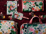 Dahlia Quilted Small Cosmetic Pouch