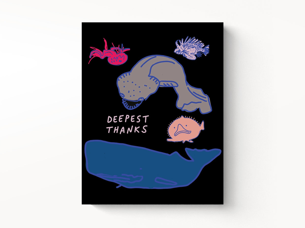 Deepest Thanks Greeting Cards, Box of 6