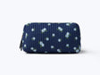 Ditsy Hydrangea Quilted Small Cosmetic Pouch