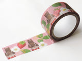 Drummer Bears Gold Foil Washi Tape