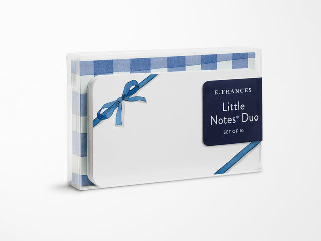 E. Frances Blue Bow Little Notes® Duo Set
