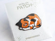 Embroidered Kitten Iron On Patch