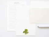 Emerald Oak - Letter Writing Paper - Oak Tree