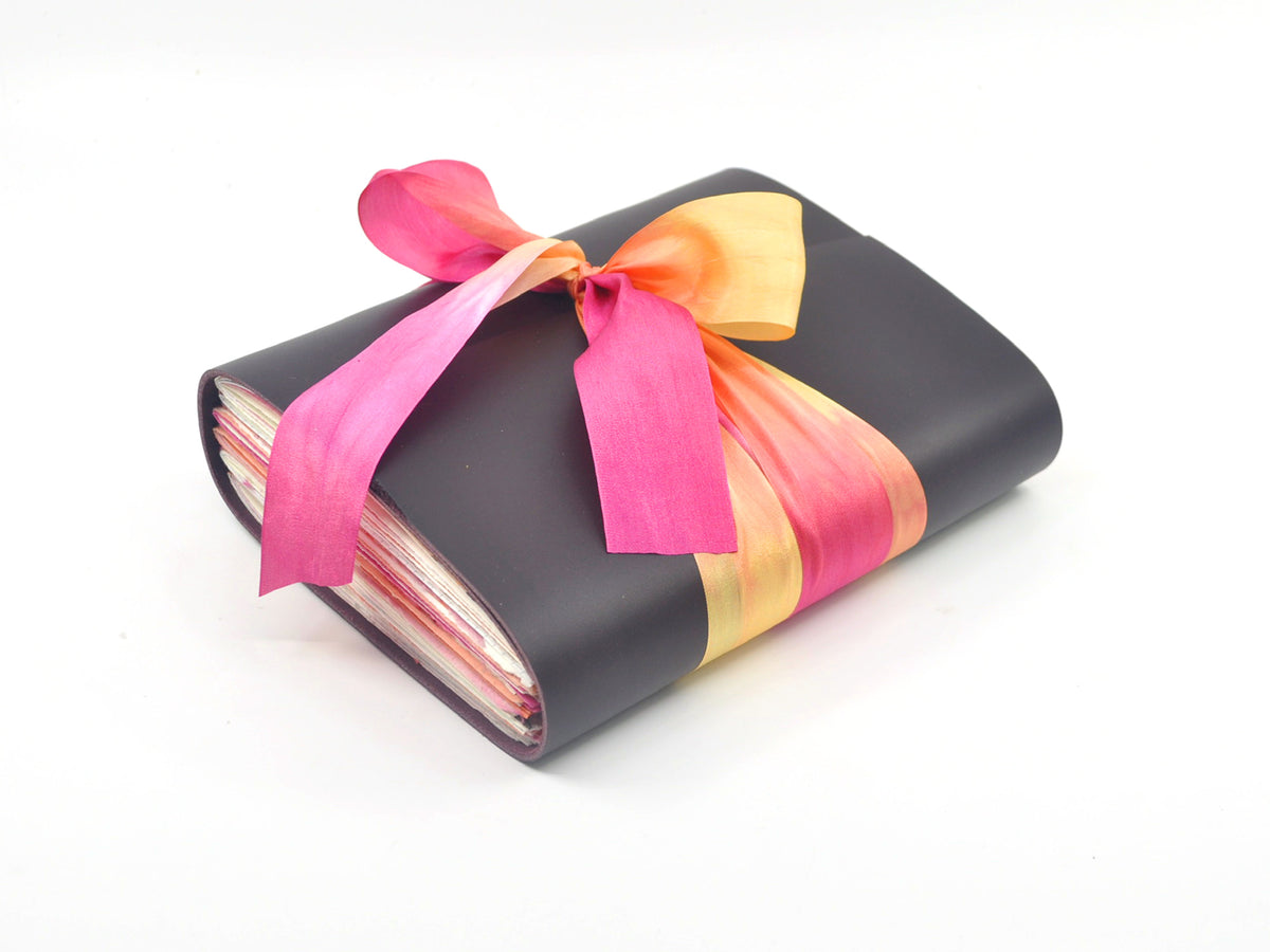 Fiery Sunset One of a Kind Leather Journal