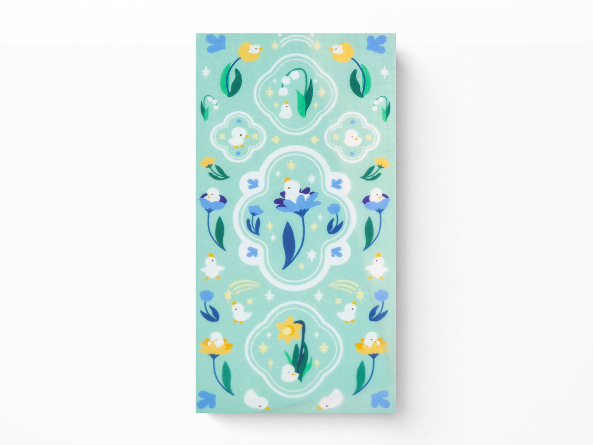 Flower Duck Sticker Sheet