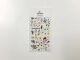 Flower Letter Sticker Sheet 1089
