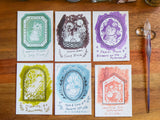 Flower Tales Ink Swatch Cards