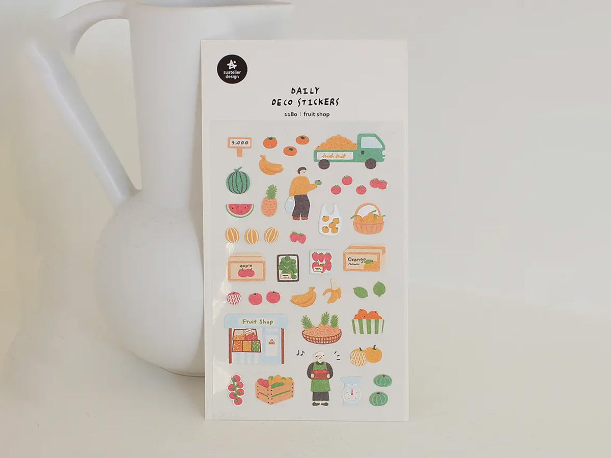 Fruit Shop Sticker Sheet 1180