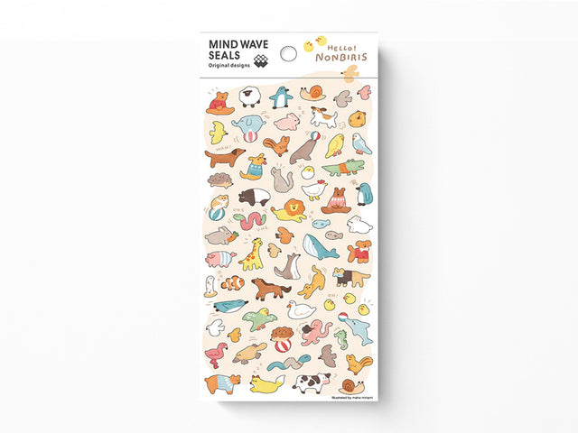 Hello Nonbiris Sticker Sheet