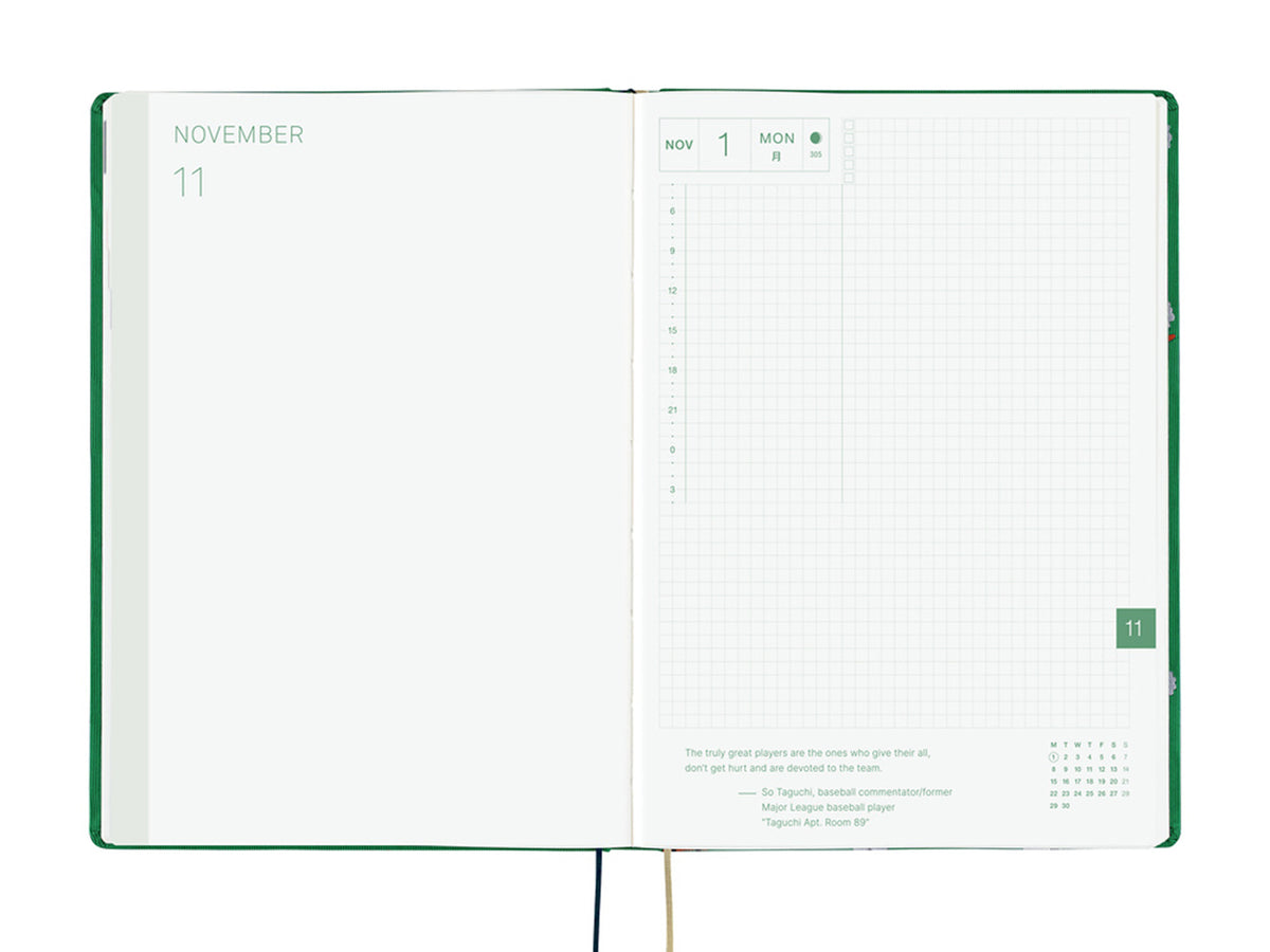 Hobonichi Techo A5 Hon 2027 - Bow & Tie: Sheep Sheep Sheep