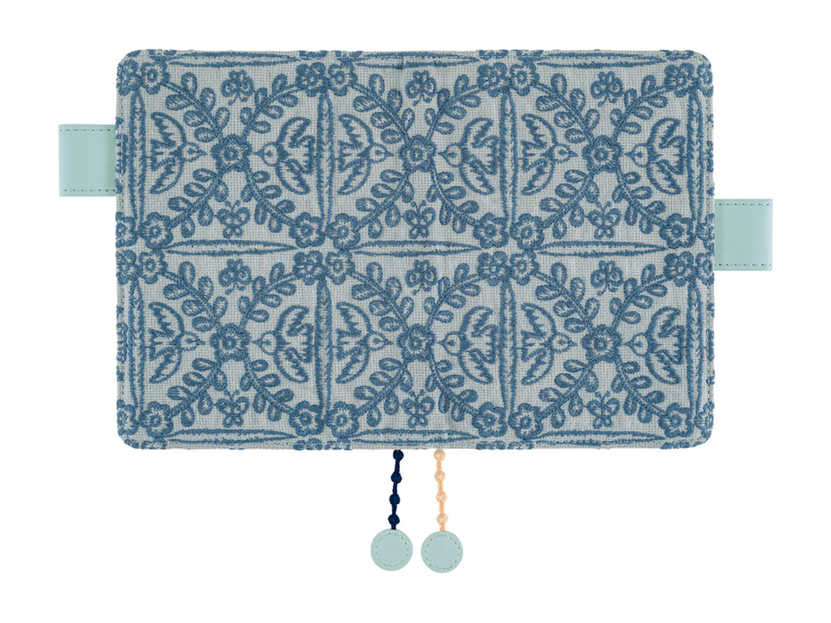 Hobonichi Techo A6 Original Cover - mina perhonen: felice (Blue)