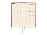 Hobonichi Techo Weeks 2027 - Colors: Poppy Red