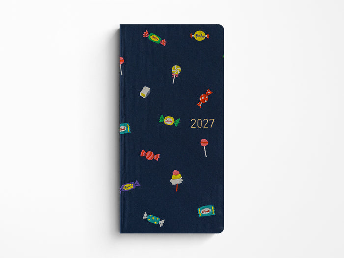 Hobonichi Techo Weeks Mega 2027 - Bow & Tie: Candy Dream