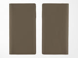 Hobonichi Weeks Cover - Taut Leather Gray & Light Blue