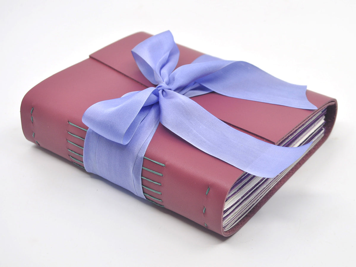 Hollyhock One of a Kind Leather Journal