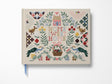 Home Sweet Home Embroidered Fabric Guest Book