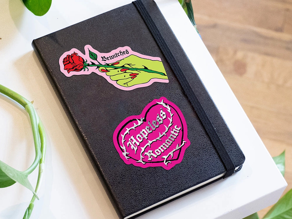 Hopeless Romantic Vinyl Sticker