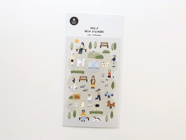 In the Park Sticker Sheet 1172