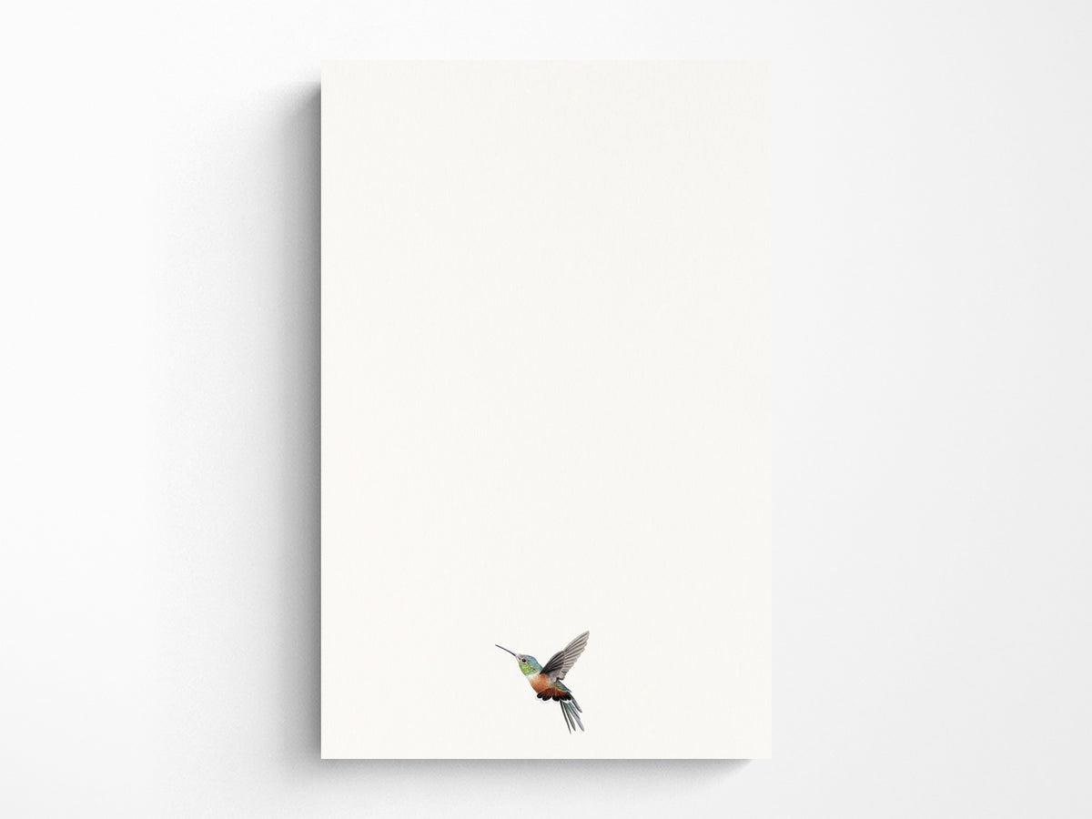 Iridescent Hummingbird - Letter Writing Paper - Bird