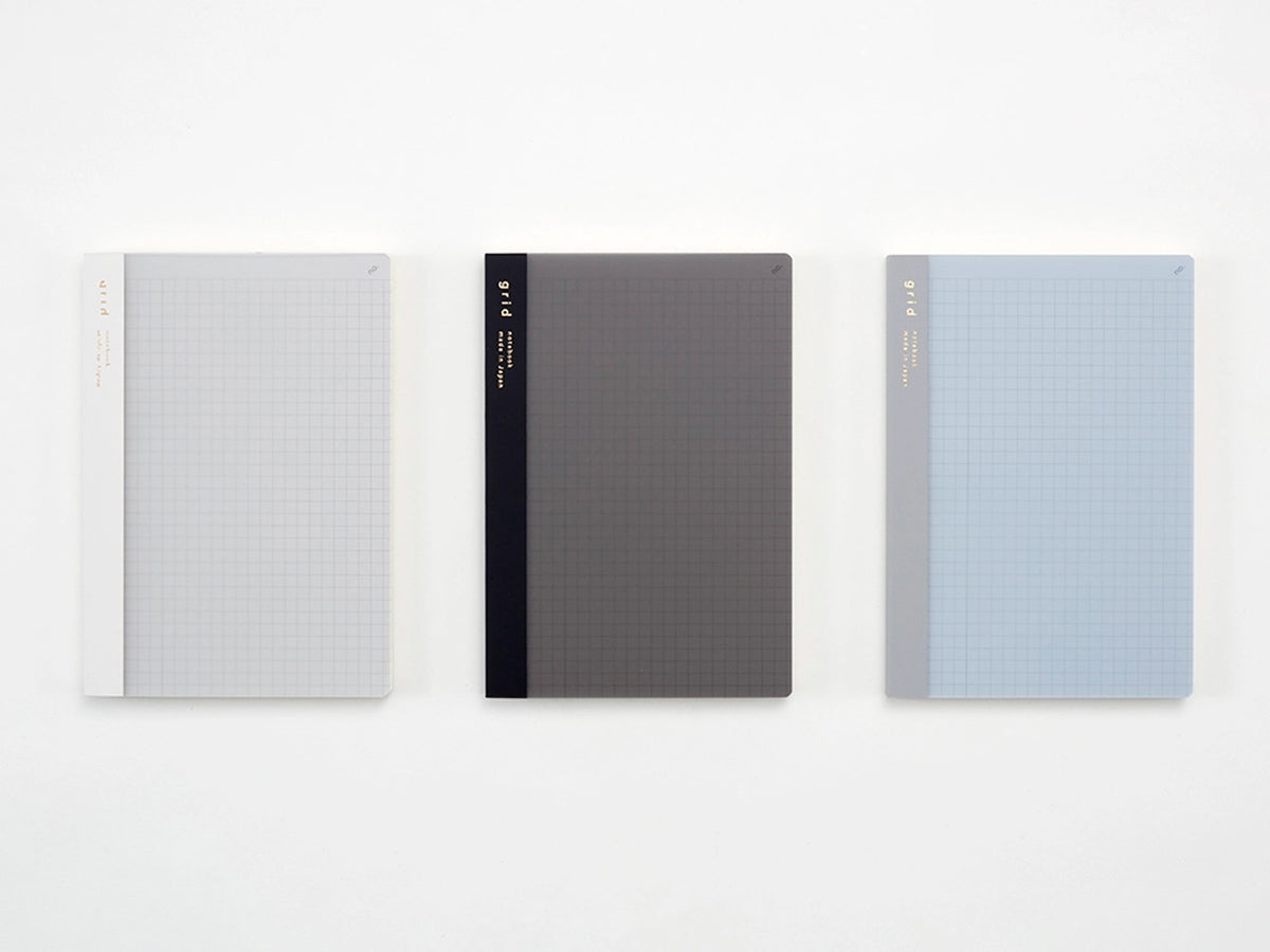 Isshoni A5 Grid Notebook
