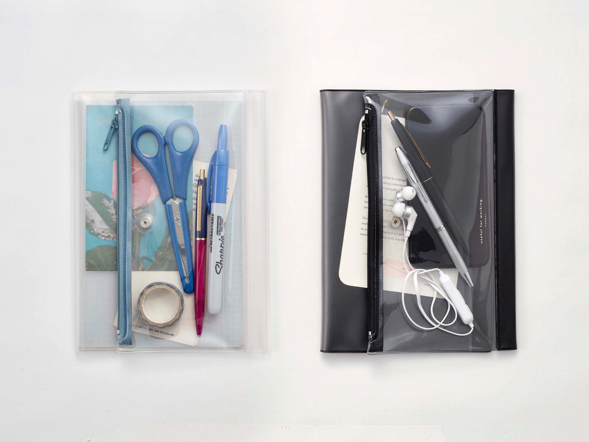 Isshoni PVC Pen Case & Notebook Cover