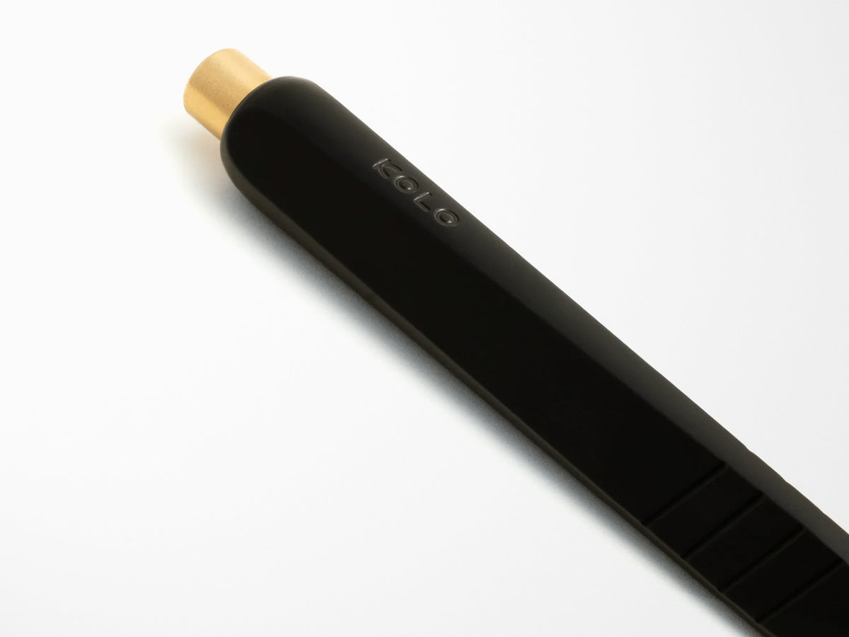 KOLO Tino Ballpoint Pen - Anodized Aluminum - Noir