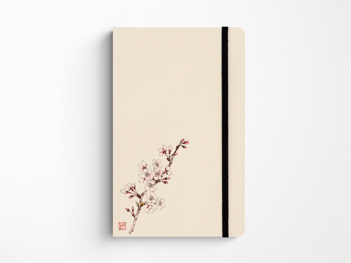 Kashiko Japan Artist Notebook - Cherry Blossom