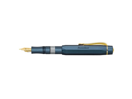 Kaweco AL Sport Piston Navy and Gold Fountain Pen