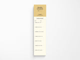 Laconic Style Bookmark