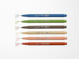 Le Pen Earth Tone Colors - Set of 6 Pens