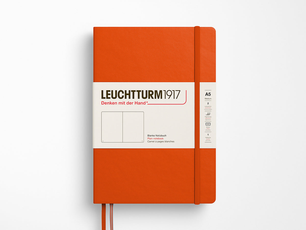 Leuchtturm 1917 Hardcover Notebook - Pumpkin