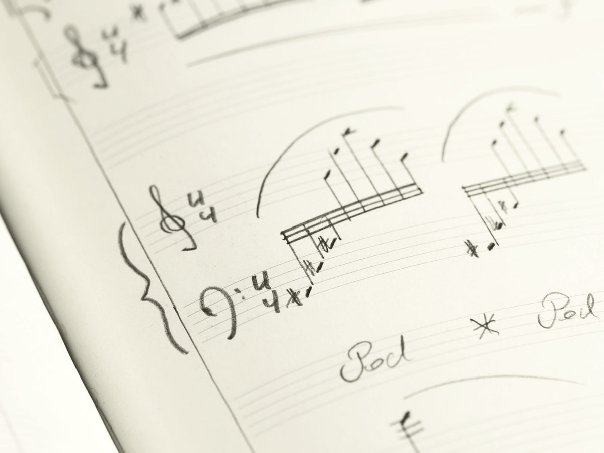 Leuchtturm 1917 Music Notebook with Staves
